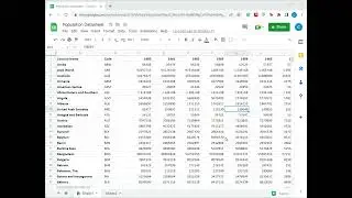 How to freeze in Google Sheets