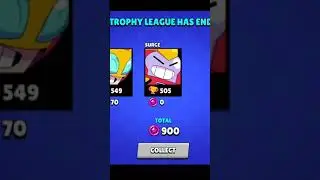 2021 First Session end, Trophy league rewards ❤️ ( Brawl Stars ) 