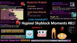 WHAT! (hypixel skyblock moments #81)