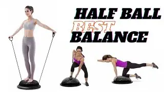 Half yoga ball | half balance ball | half balance ball workout|half balance ball exercise