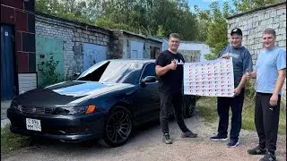 Вручили TOYOTA MARK2 подписчику. АВТОХЛАМА.НЕТ.