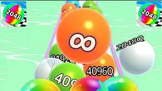BALL RUN 2048 INFINITY 😱 || A to Z Score Gameplay #ballrun2048