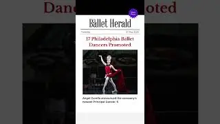 DANCER PROMOTIONS 🌟 17 Philadelphia Ballet Dancers Promoted