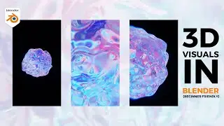 Make Chrome-like Visuals In Blender In Under 20 minutes! (Beginner Friendly)
