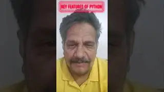What are key features of python ? | Python Interview Question and Cross Question