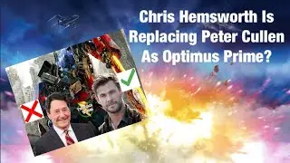 Chris Hemsworth Is Replacing Peter Cullen As Optimus? #transformers #optimusprime #chrishemsworth