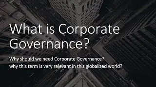 What is Corporate Governance? | Corporate Governance