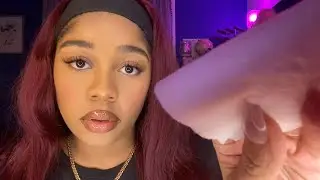 ASMR- Best Friend Wipes Your Eyes + Repeating WIPE 👀💓 (MOUTH SOUNDS, ROLEPLAY, PERSONAL ATTENTION)😴