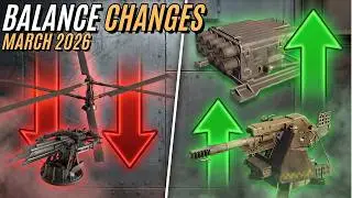 BIG CHANGES IN MARCH 2026 BALANCE UPDATE! - HELICOPTER NERF INCOMING! | Crossout