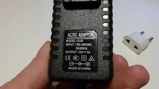 SENCART DC 12V 1A Power Supply Adapter Transformer from GearBest.com