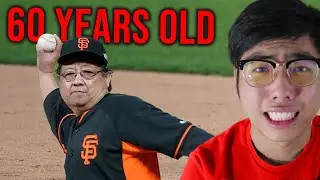My Dad Tries Major League Baseball!