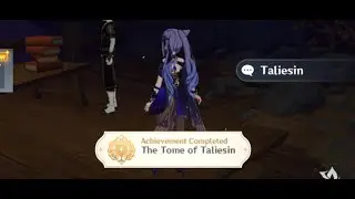 Achievement The Tome of taliesin  #genshinimpact