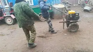 Готовим  мотоблок к весенней работе