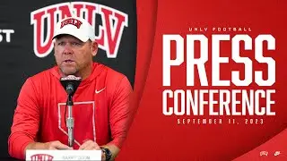 UNLV Football Press Conference - September 11, 2023