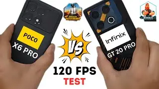 Poco X6 Pro vs infinix GT 20 Pro PUBG Test! Battle of the Budget Phones!
