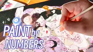 Trying PAINT by Numbers & sharing tips I learned on the way // Craft-Ease