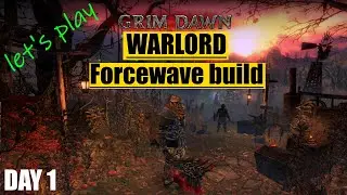[Grim Dawn] Warlord (Soldier + Oathkeeper), physical Forcewave build, ultimate difficulty, day 1