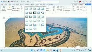MS Word Using Artistic Effects ~Picture style