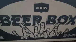 BEER BOX is here!! 24 craft brews from around B.C. in one box! #craftbeer #unboxing