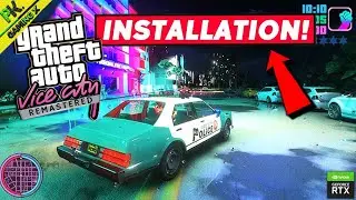 New GTA Vice City Remastered Mod Is Here😍| No Lag, No Gpu, Low-End Pc Friendly....!