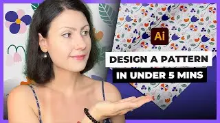 How To Design A Pattern Using Adobe Illustrator | Step-by-Step Pattern Design Tutorial