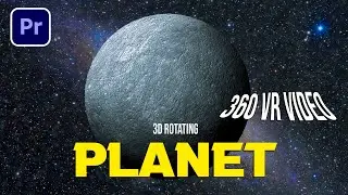 How To Create 3D Rotate Planet  Effect in Adobe Premiere Pro CC | 3D Earth Rotation Tutorial