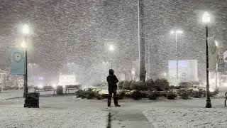 Thanksgiving Lake Effect Snow-65 MPH+ Winds-WHITEOUT Conditions-THUNDERSNOW!