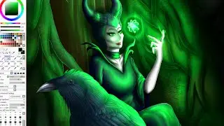 Maleficent - Die Dunkle Fee [SpeedPaint]