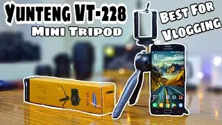 Yunteng YT-228 Mini Tripod for Smartphones Unboxing and Review (Urdu/Hindi)