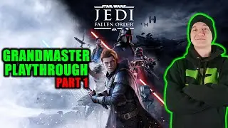 🔴 LIVE GRANDMASTER Star Wars Jedi Fallen Order Playthrough - Part 1