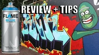 Flame Paint Review + Graffiti Tips for Beginners