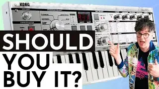 microKORG Crystal reaction - The MOST HIPSTER Synth EVER?!