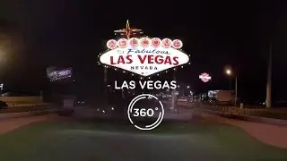 360-View of Las Vegas, Nevada | Fountains of Bellagio & Fremont Street
