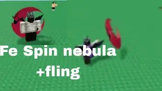 Roblox Fe Script Showcase | Fe Spin nebula (fling) | Fluxus and Hydrogen