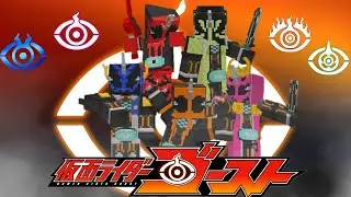 BANYAK HENSINYA!! || ADD-ON KAMEN RIDER GHOST SUPPORT MCPE 1.21+ || REVIEW SEMUA HENSIN!!