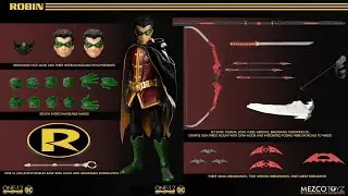 Mezco Robin Damian Wayne Batman son DC one:12 collective #shorts