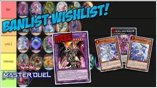 Tempo Di BANLIST! Banlist Wishlist! Cosa Cambierei per Master Duel! #yugiohita #yugiohcommunity