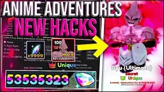 💥UPDATE ROBLOX Anime Adventures Script Hack FASTEST Auto Farm, Infinite Portal Farm Pastebin 2025