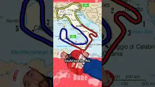 If Italy was a Formula 1 circuit 