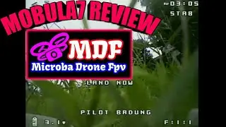 MOBULA7 TEST CRASH - MDF (MICROBA DRONE FPV)