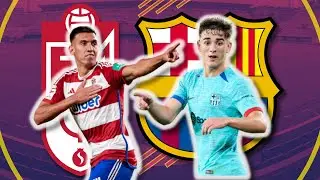 GRANADA vs BARCELONA Watch Along | English Commentary & Fan Reaction
