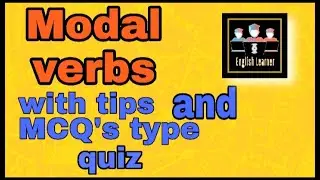 Modal Verb || Use of can, could, would, might...|| Verb type || English Grammar || Parts of Speech.