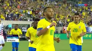 Brasil 2 x 0 Estados Unidos   Melhores Momentos HD 60fps Amistoso 07091