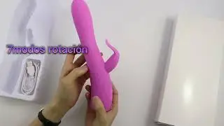 Dildo o Vibrador con Rotacion y se Calienta