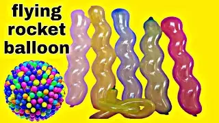 fan of balloon in flying rocket balloon #balloon #fan #flying_balloon ||