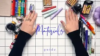 MATERIALS for sketching I GUIDE
