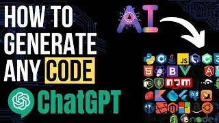 ChatGPT - Generate JS, PHP, Python, and Flutter Code
