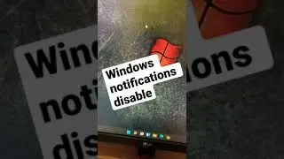 Windows tips-Windows Annoying notifications  