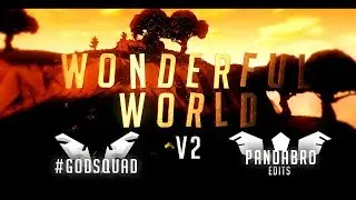 Wonderful World v2 - [FORTNITE EDIT] | #GODSQUAD ENTRY