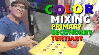 PAANO MAGTIMPLA NG IBAT-IBANG KULAY I MIXING COLORS I DA HUSTLER'S TV